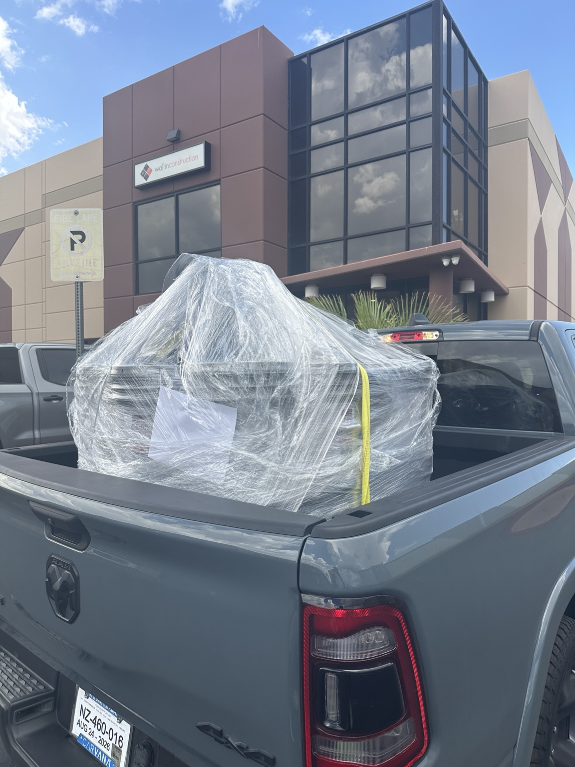 Commercial pallet delivery by Crowne Hauling and Delivery in Las Vegas